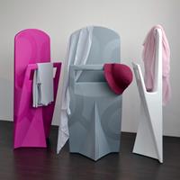 Eccopanta Schlafzimmer-Kleiderständer Blumen-Optik  - fuchsia 4